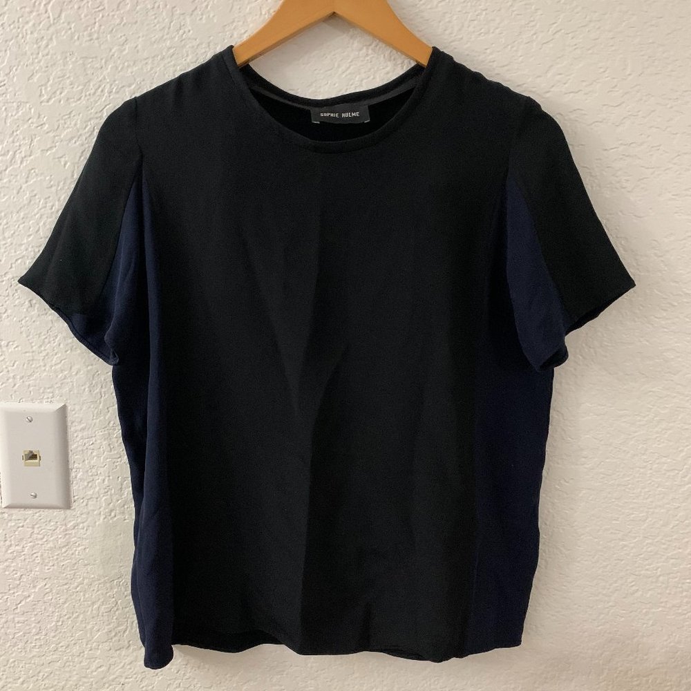 Sophie Hulme 100% Silk Top Size XS